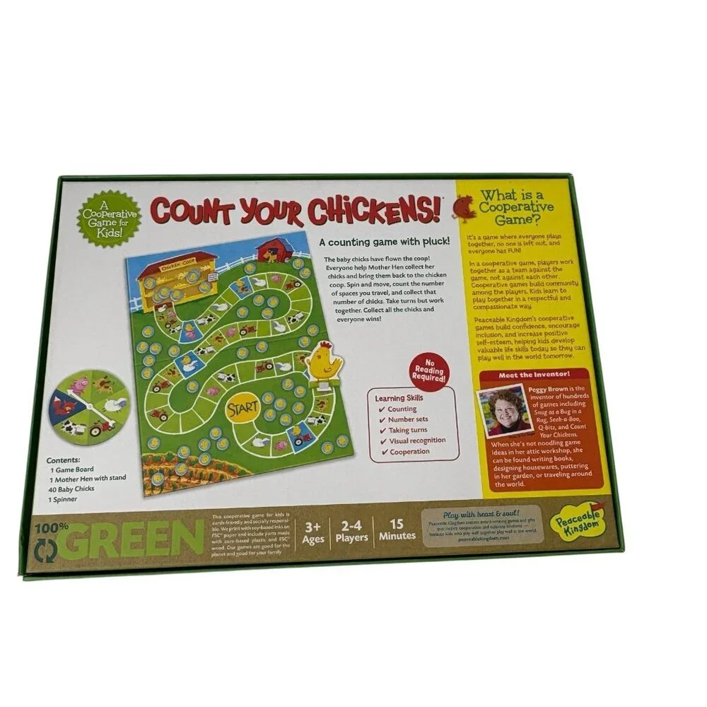 Peaceable Kingdom cooperative game